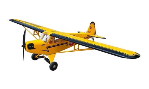 SEAGULL SEA74N PIPER J-3 CUB 88.2"ARF  20CC (YELLOW/BLACK)KIT