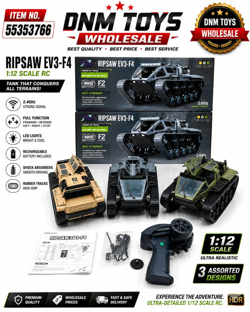 Ripsaw EV3-F4 1:12 Scale RC All-Terrain High-Speed Tank