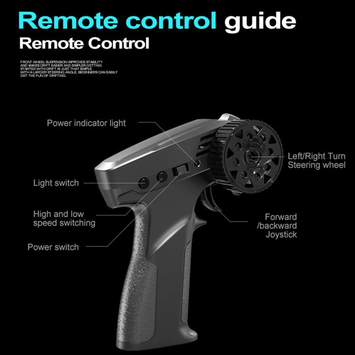 DRIFT CAR  1/24 SCALE S813 GREY