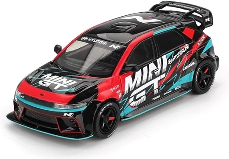 Imported Mini GT #1098 Hyundai Ioniq 5 N RS-01T Tokyo Auto Salon Die-Cast Car