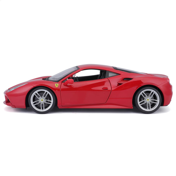 Bburago 1:18 Ferrari 488 GTB, Multi Color, (B18-16008)