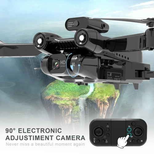 Toy F22 4K Fpv Double Camera Movie Level Drone- With Camera