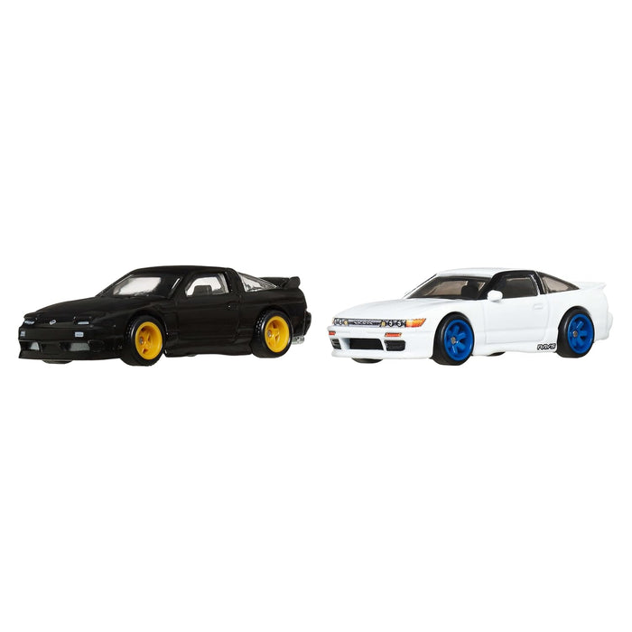 Imported Hot Wheels Premium Nissan Car Culture Set - 8-Piece Solid Case Combo Box