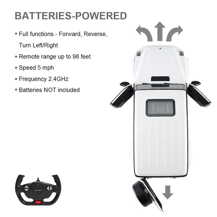 RASTAR MERCEDES-AMG G63 95700 RC CAR 1/14 SCALE (WHITE)