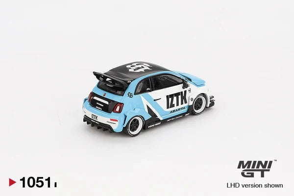 Imported Mini GT LB-WORKS x Abas Works Abarth 595 IZTK Die-Cast Car