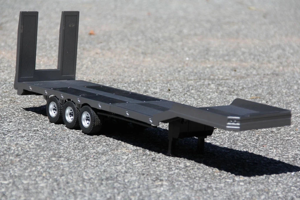 HUINA 1502 1:18 PROFESSIONAL R/C PLATFORM SEMITRAILER GREY