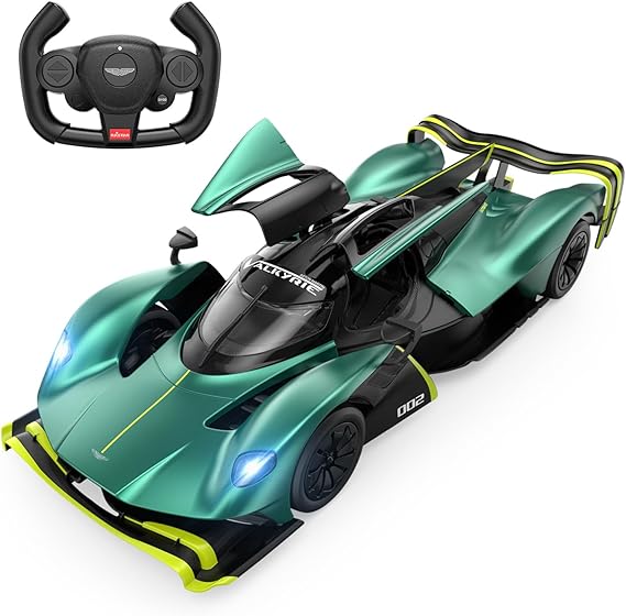 RASTAR 92106 VALKYRIE ASTON MARTIN  1/14SCALE NO:002 GREEN & BLACK