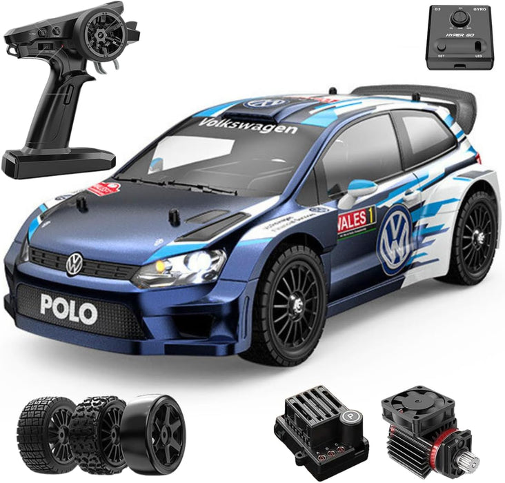 14304 Volkswagen Polo R WRC 1:14 Scale Brushless RC Rally Car – Official Licensed Model