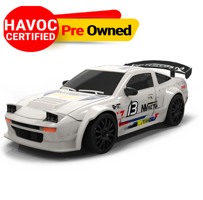 DRIFT CAR  1/24 SCALE S812 WHITE