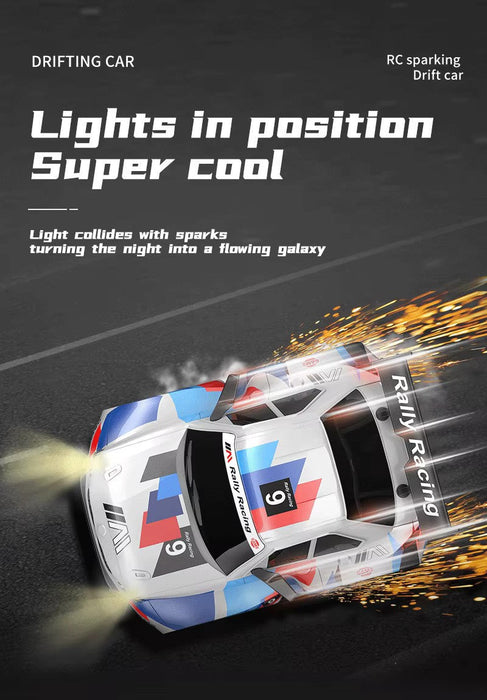 SPARK DRIFT SHORT AXIS SM4 2.4G RC CAR WITH DRIFTING MODE & SPARK MODE
