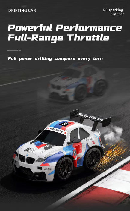 SPARK DRIFT SHORT AXIS SM4 2.4G RC CAR WITH DRIFTING MODE & SPARK MODE