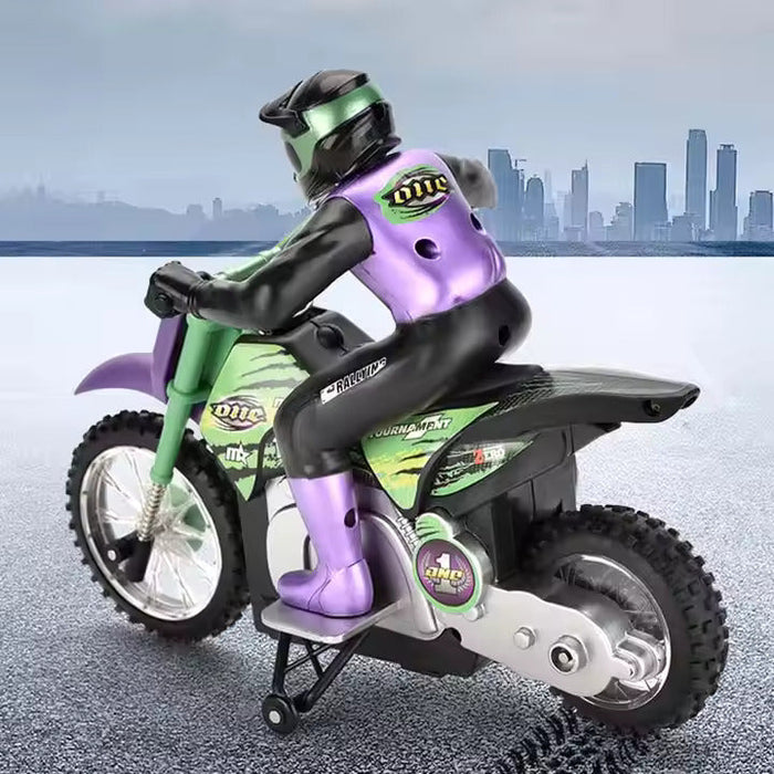 CRAZON 2.4 GHZ RC STUNT MOTORCYCLE 4 CHANNEL 333-MT21181A