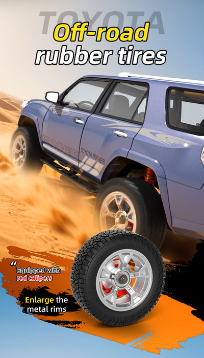 TOYOTA 4 RUNNER HG4-209 WITH SOUND,LIGHT,EXHAUST 4WD WHITE