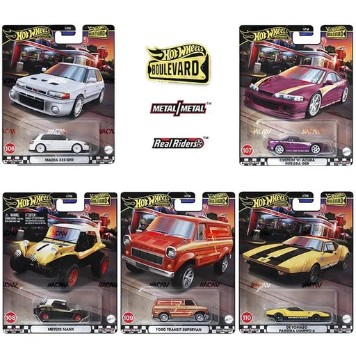 hot WHEEL GJT68-9C6Y Boulevard Set 10 PCS