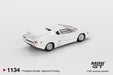 Imported Mini GT #1134 Lamborghini Countach 25th Anniversary White Die-Cast Car