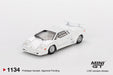 Imported Mini GT #1134 Lamborghini Countach 25th Anniversary White Die-Cast Car