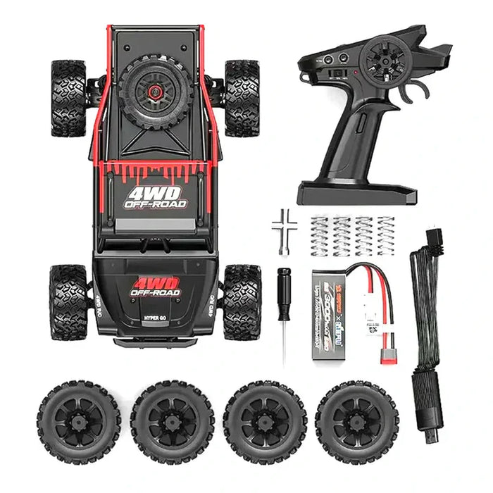 MJX 1/14 HYPER GO 14209 V2 4WD RTR 43KM/H 2.4GHZ BRUSHLESS HIGH SPEED RC CAR