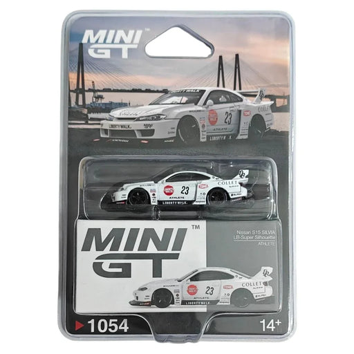 Imported Mini GT Blister #1054 Nissan LB-Super Silhouette S15 Silvia Athlete Die-Cast Car