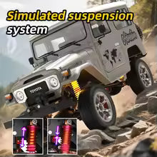 TOYOTA LAND CRUISER FJ40 1983 HG4-211 1/16 2.4G RC CAR GREY