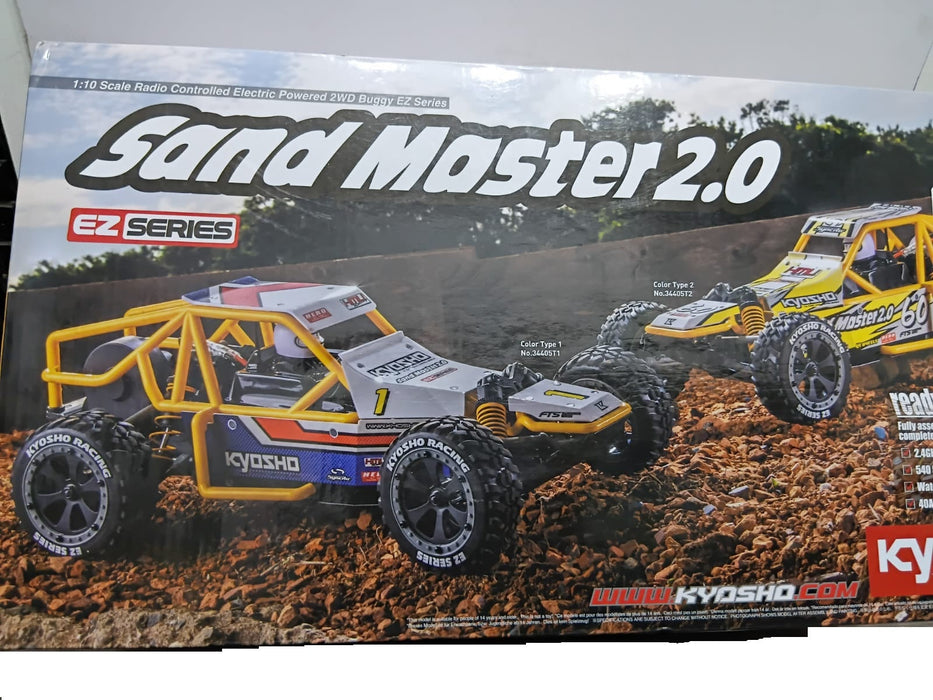 KYOSHO 1/10 2WD Sand Master 2.0 EZ Series RTR RC Buggy – Ready‑to‑Run Off‑Road Performance