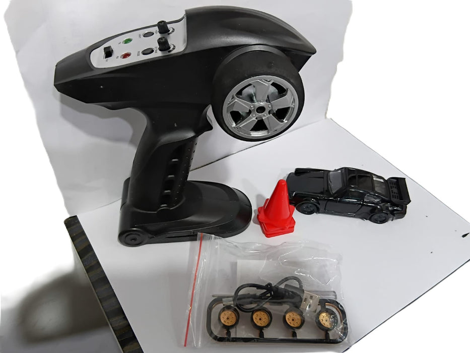 RC DRIFT RACING CAR 1:43 NO.RC43-P BLACK ALLOY VERSION