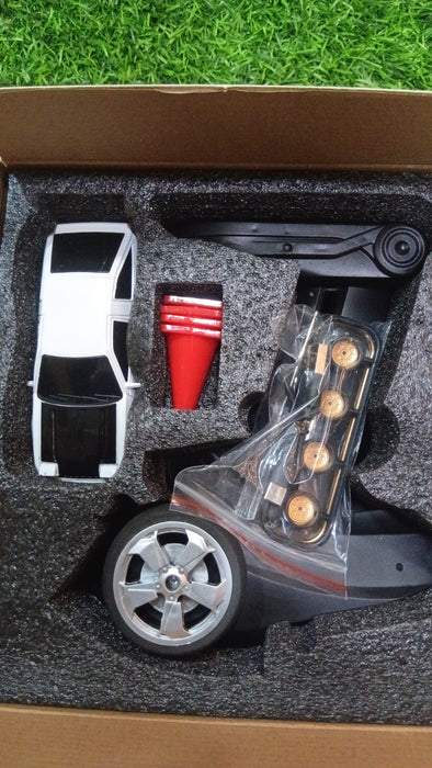 RC DRIFT RACING CAR 1:43 NO.RC43-A WHITE ALLOY VERSION