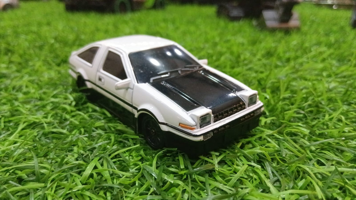 RC DRIFT RACING CAR 1:43 NO.RC43-A WHITE ALLOY VERSION