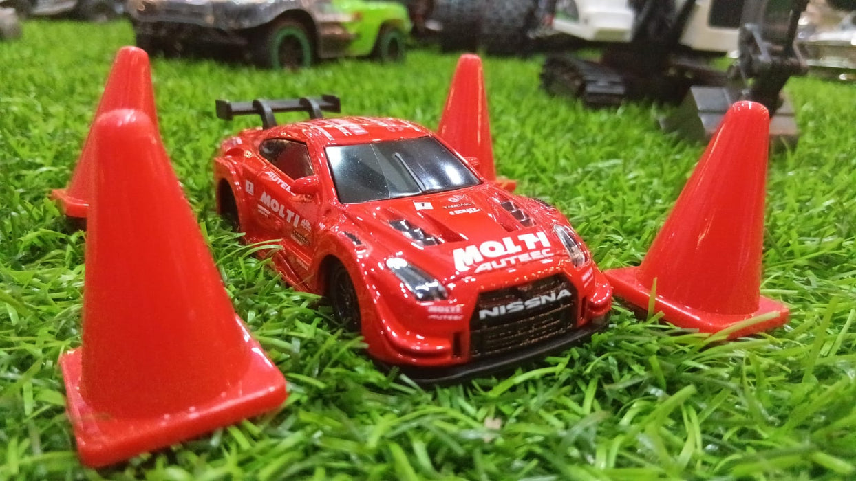 RC DRIFT RACING CAR 1:43 NO.GT43-G2 RED ALLOY VERSION