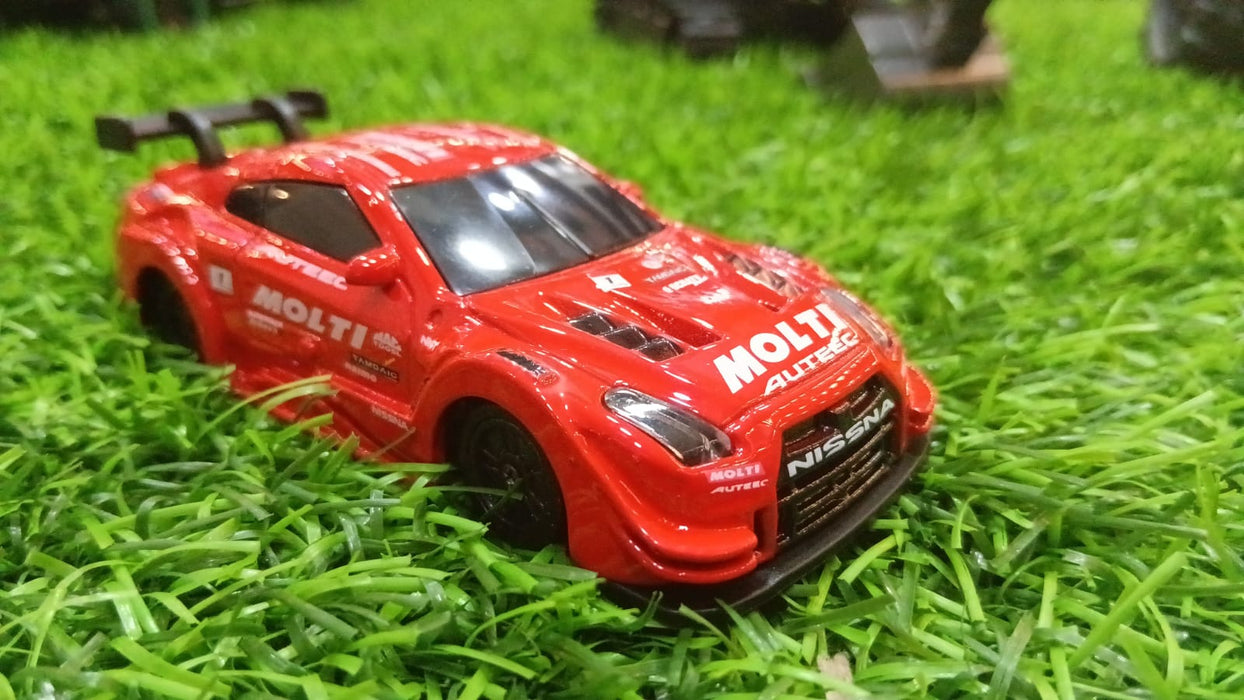 RC DRIFT RACING CAR 1:43 NO.GT43-G2 RED ALLOY VERSION