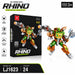 Metaformation Li Jiang Rhino Warrior mecha action figure, model LJ1623.