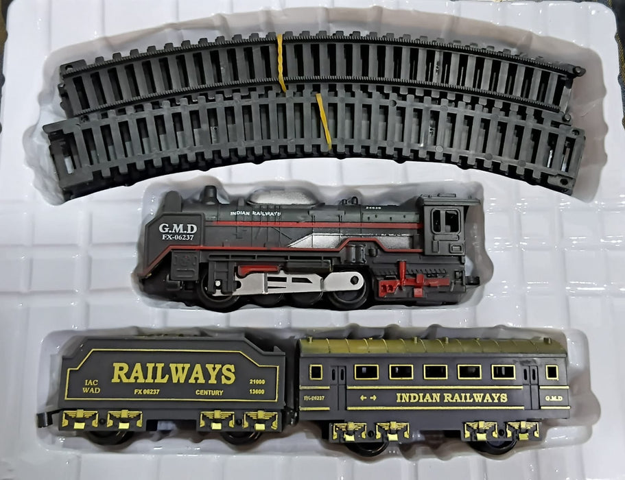 TOYBOI TRAIN BATTERY OPERATED PLAY SET 19026AB BLACK