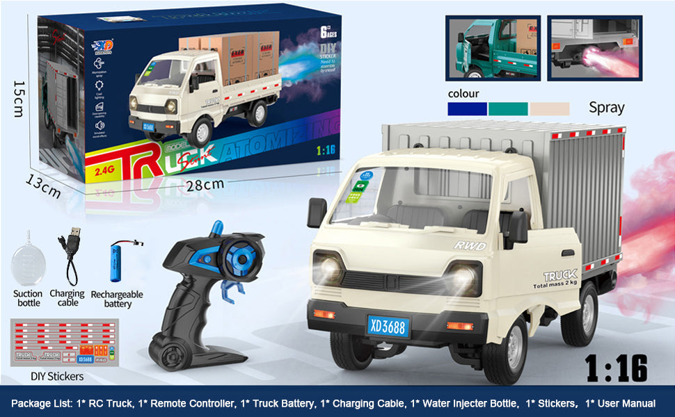 G155 R/C XD Truck Model – Includes Complimentary DIY Sticker (3688)