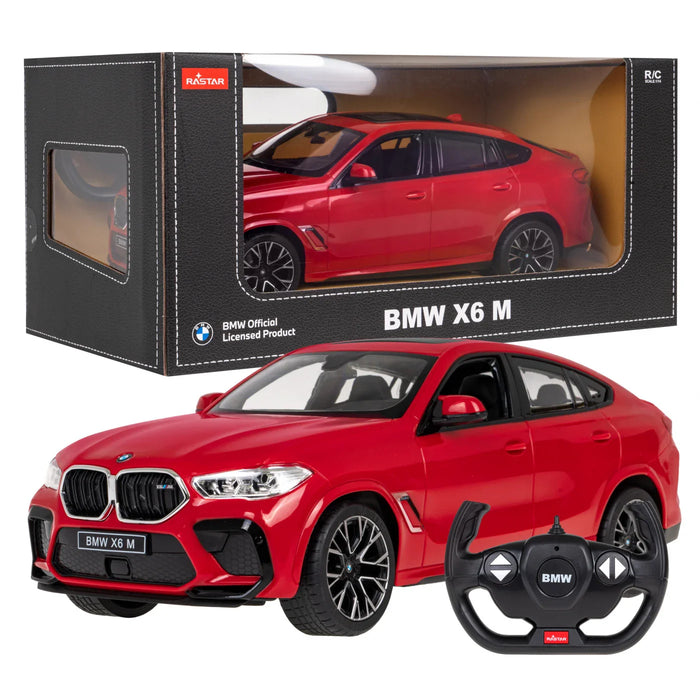 RASTAR BMW X6 M 99200 RC CAR 1/14 SCALE (RED)