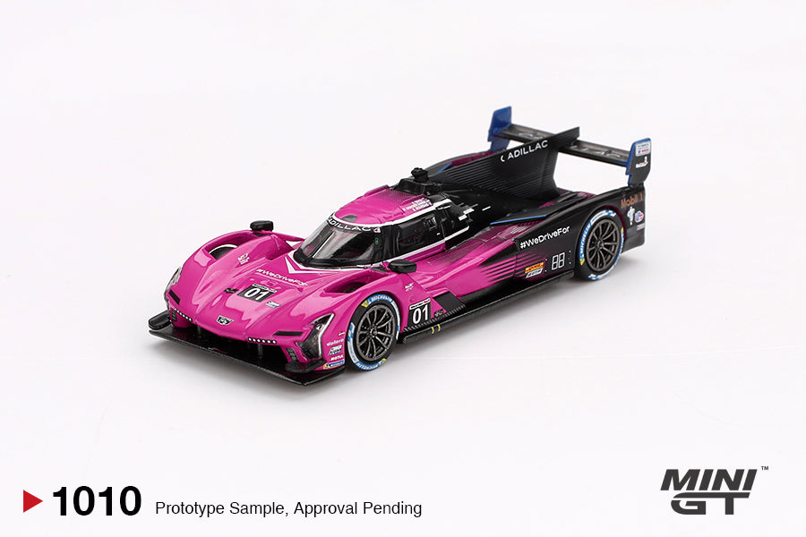 Imported Mini GT #1010 Cadillac V-Series.R IMSA Petit Le Mans Die-Cast Car