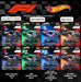 Imported Hot Wheels Premium Formula 1 Assorted Racing Car - 8 Pcs