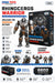 6602 Rhinoceros Warrior High-End Action Figure | Collectible Robot