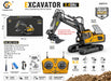 BC1043 2.4GHz 11-Channel R/C Die-Cast Alloy Excavator Engineering Vehicle