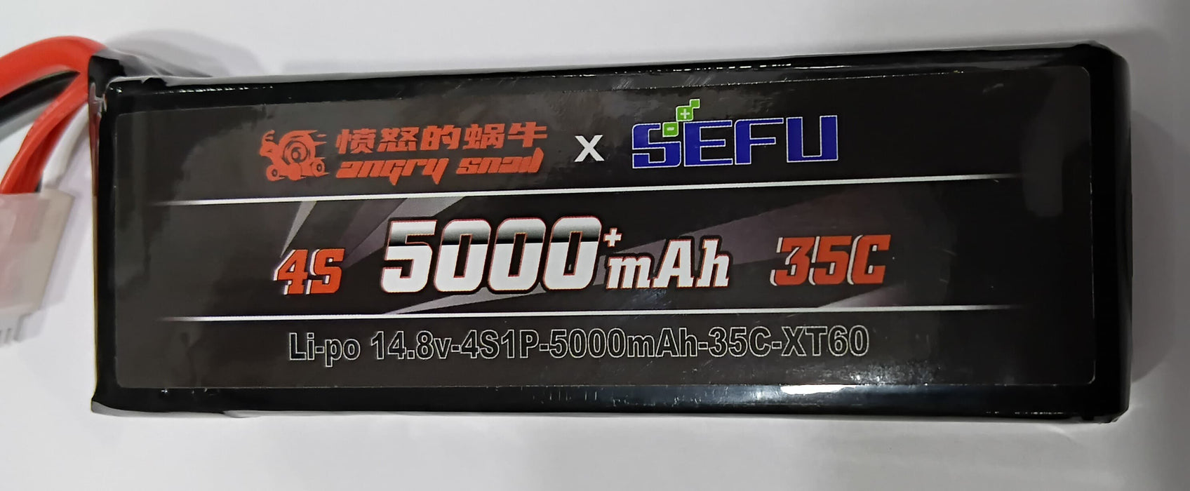 LIPO 14.8V 4S 35C 5000MAH BATTERY XT60 PLUG MJX HYPER GO