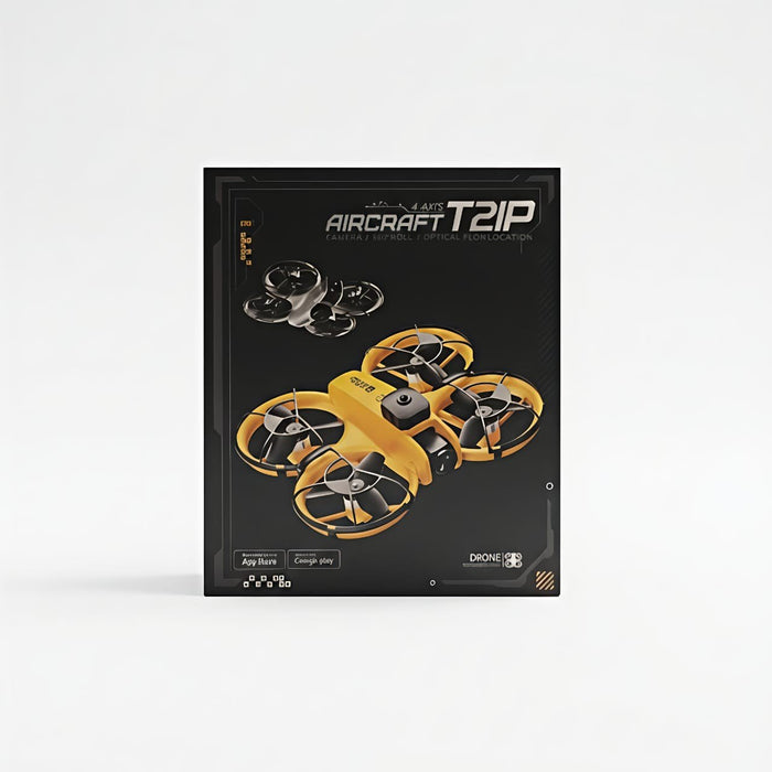 DRONE T21P GREY WITH CAMERA WITH OBSTACLE AVOIDANCE