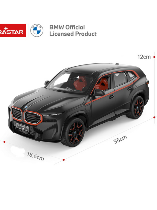 RASTAR BMW XM 10310 RC CAR 1/14 SCALE (BLACK)