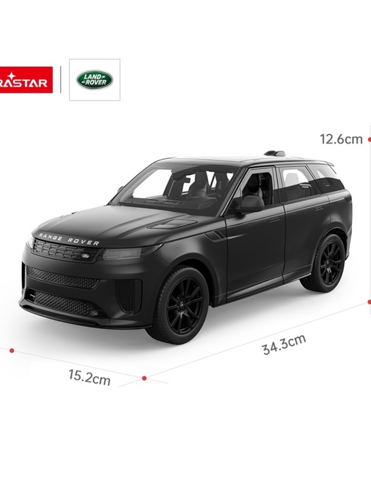 RASTAR RANGE ROVER SPORT SV 10260 RC CAR 1/14 SCALE (BLACK)