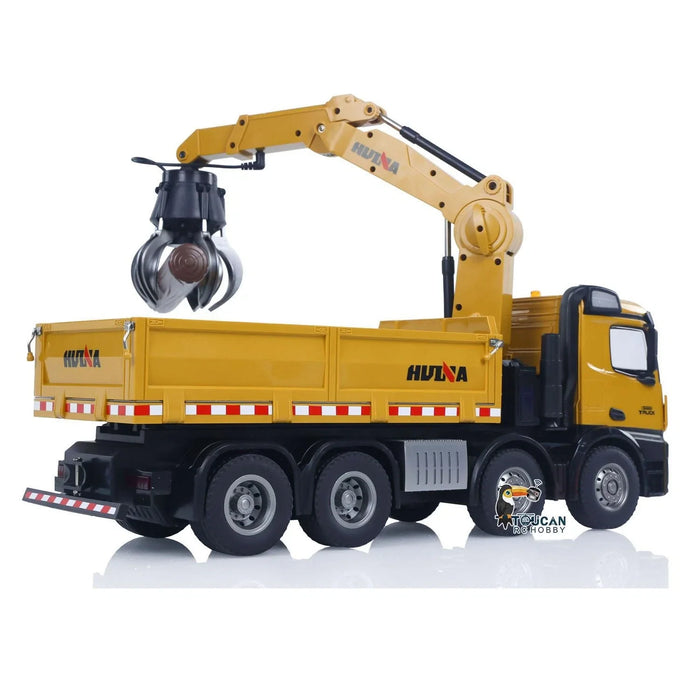 HUINA 1538 1:14 2.4G PROFESSIONAL RC TIMBER GRAPPLE DUMP TRUCK WITH 26 FUNCTION