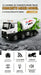 12CH 1/14 RC Huina 1537 Metal Mixer Truck RTR Toys Radio Battery Light Sound
