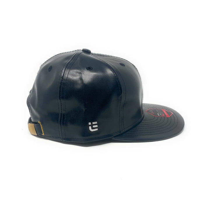6 Visions - The Cap Guys TCG / Inspired Exclusives PU Black/White Strapback Cap
