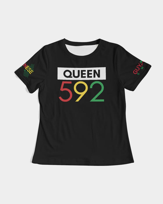 592 Queen Guyanese Swag Women's Short Sleeve Tee