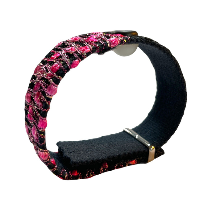 Anti-Stress Bracelet- Adjustable Anxiety Relief Band- Calming Bracelet (single) Pink Lady