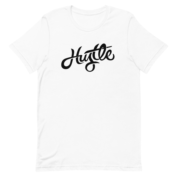 Hustle - Black Graphic - Short Sleeve Unisex T-Shirt