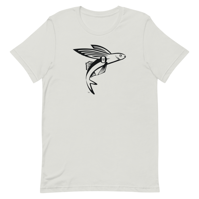 The Flying Fish - Barbados - Black Edition - Short Sleeve Unisex T-Shirt